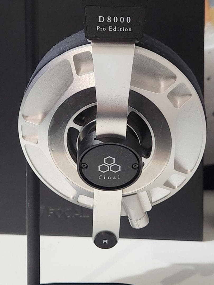 Final D8000 Pro Edition Silver 開放型ヘッドホン