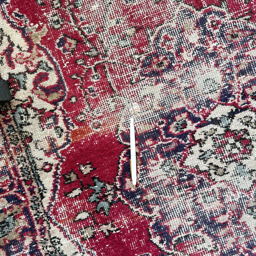 actn202 トルコ ヴィンテージラグ A112