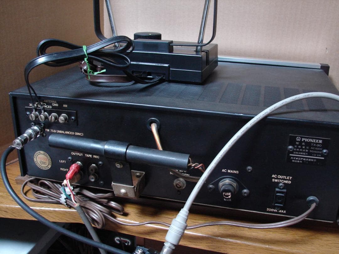 Pioneer Stereo Tuner TX-90（製造番号：QB 6285）