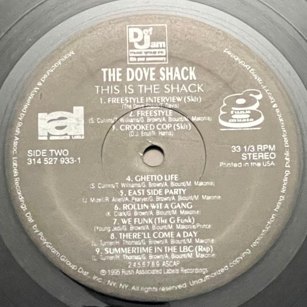 激レア THE DOVE SHACK レコード HIPHOP洋楽 Grap