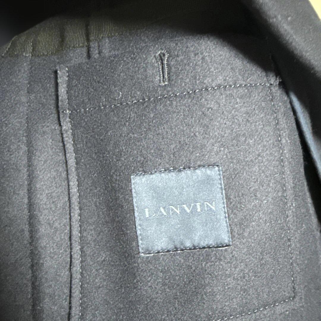 LANVIN ウール　ダッフルコート Ｍsize 46表記