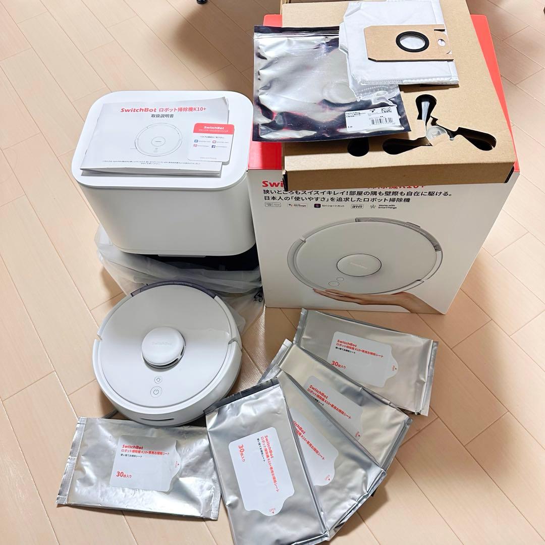 a*y様 SwitchBot K10+ ロボット掃除機　本体&アクセサリー　未使