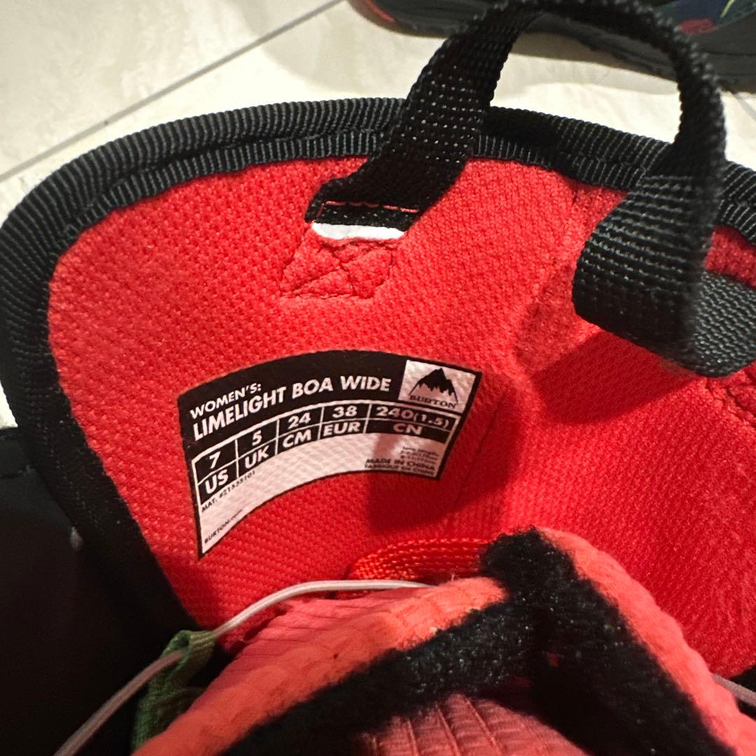 BURTON LIMELIGHT BOA WIDE レディース 24cm