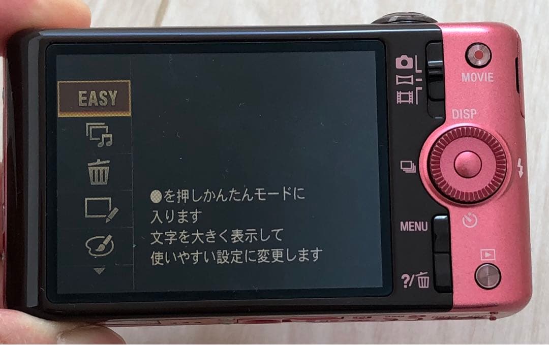 SONY Cyber-shot DSC-WX100 ピンク　元箱付き
