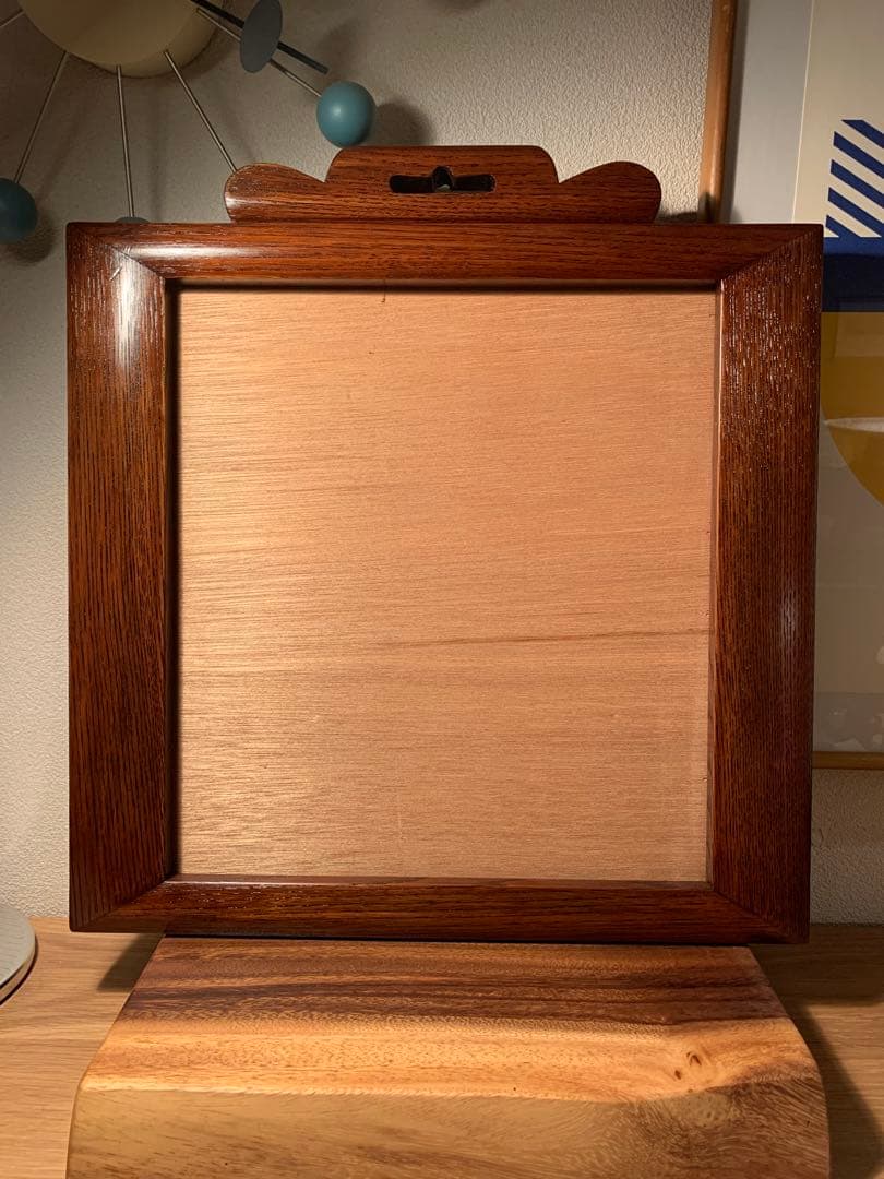 辰巳木工 民藝額 吉田璋也デザイン 鳥取民藝木工