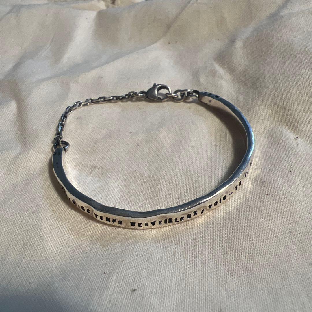 n*g様 SERGE THORAVAL チェーン付きバングル