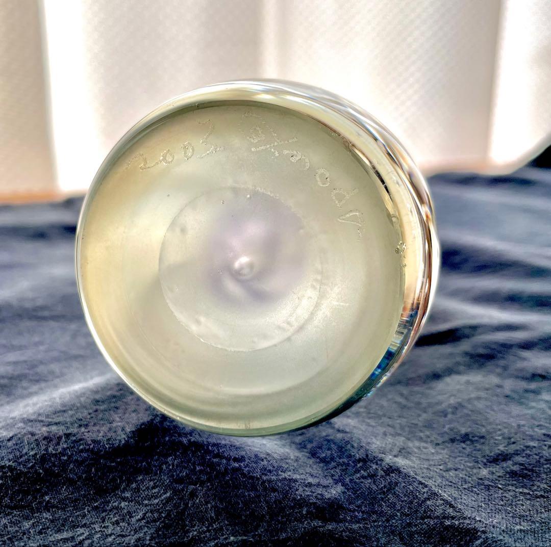 野田雄一　富山ガラス　工芸ガラス　ガラスオブジェ　箱無し