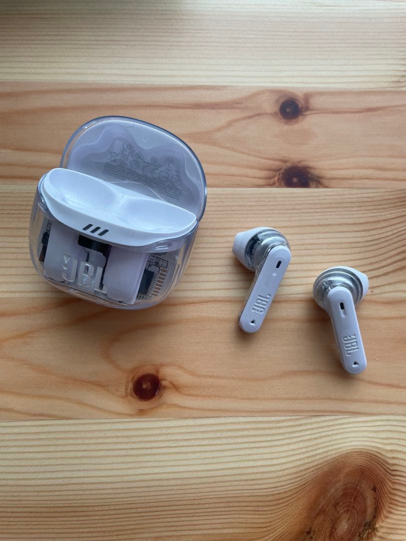 JBL TUNE FLEX 2 ワイヤレスイヤホン　スケルトン