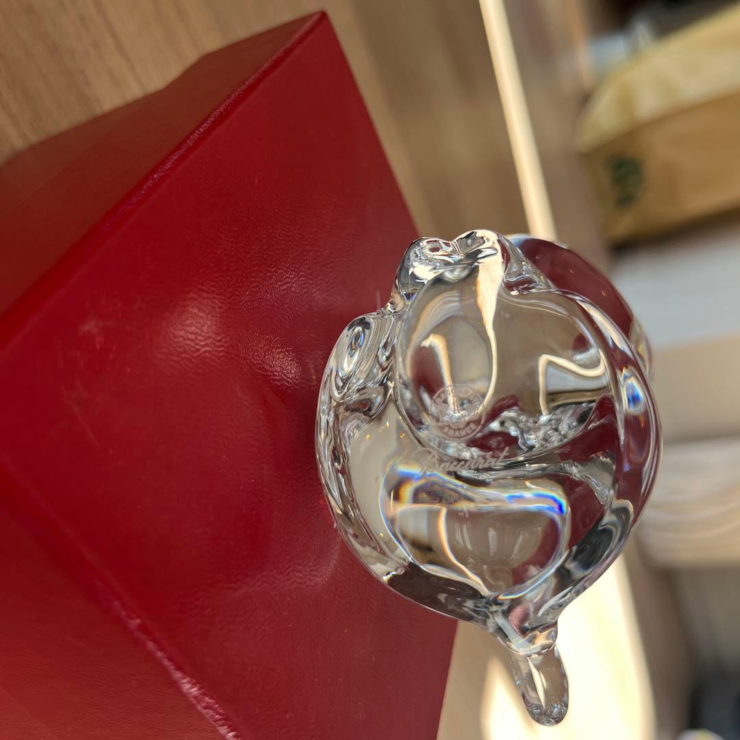 【新品】バカラ　ミニマルズキャット　猫　ネコ　ねこ置物　オブジェ