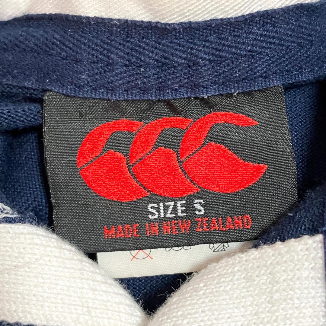 canterbury　02-05 スコットランド代表 ラガーシャツ　ラグビー　紺