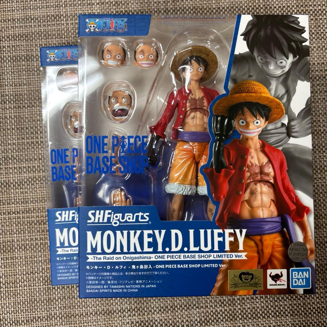 最安値　S.H.Figuarts ルフィ 鬼ヶ島討入 BASESHOP限定