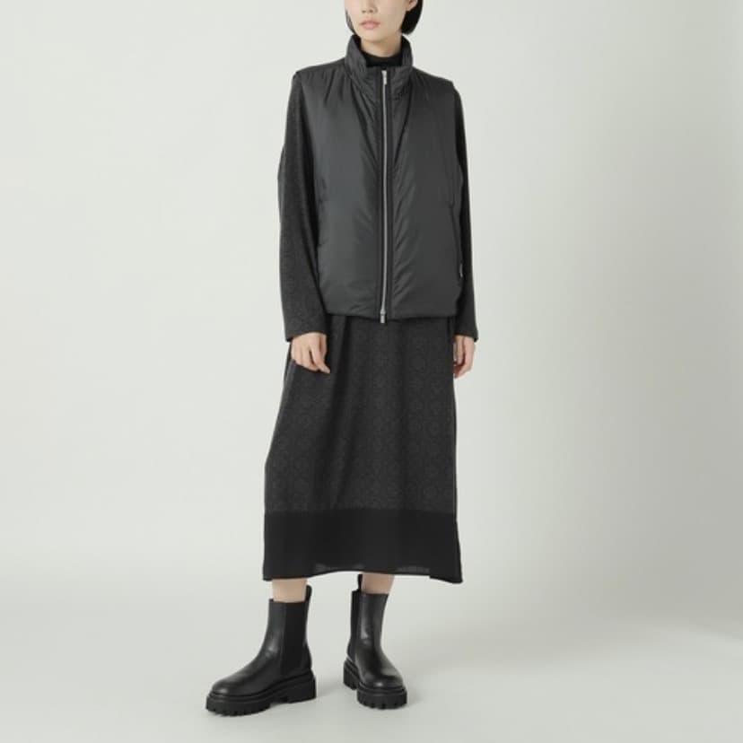 zucca ズッカ ベスト ジレ パデットエアー ブラック M