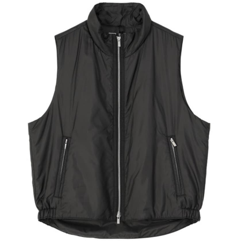 zucca ズッカ ベスト ジレ パデットエアー ブラック M