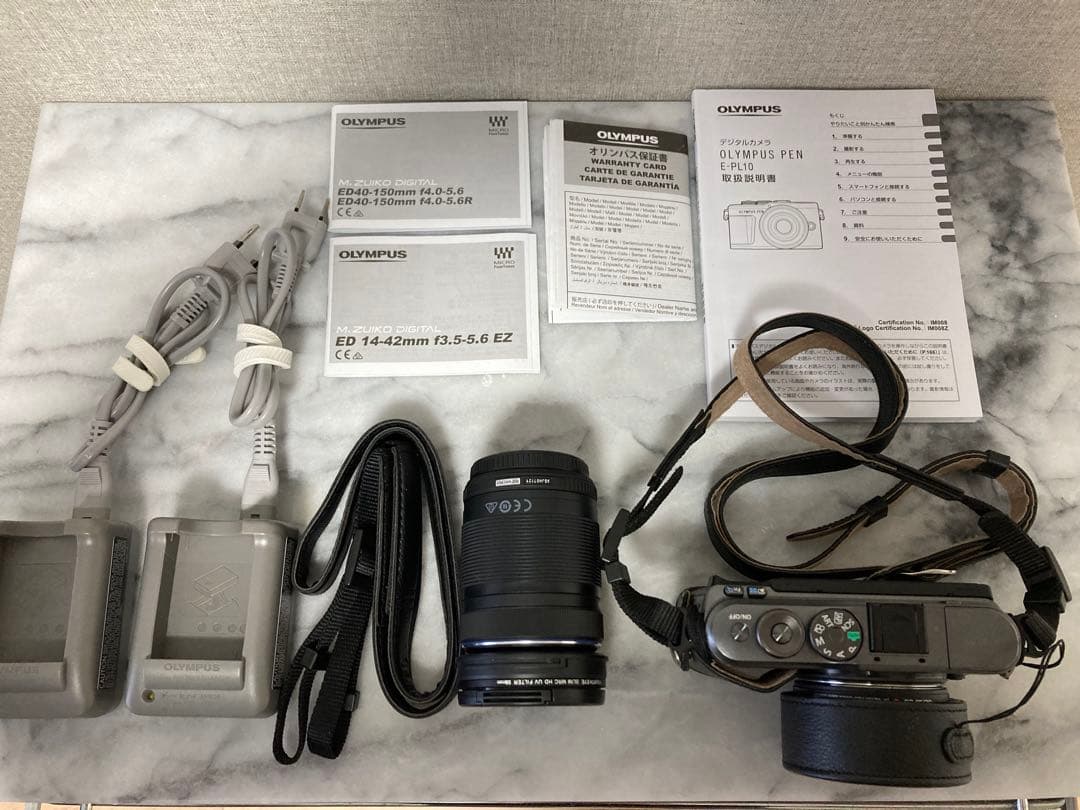 美品セットOLYMPUS オリンパス ミラーレス一眼カメラ PEN E-PL10