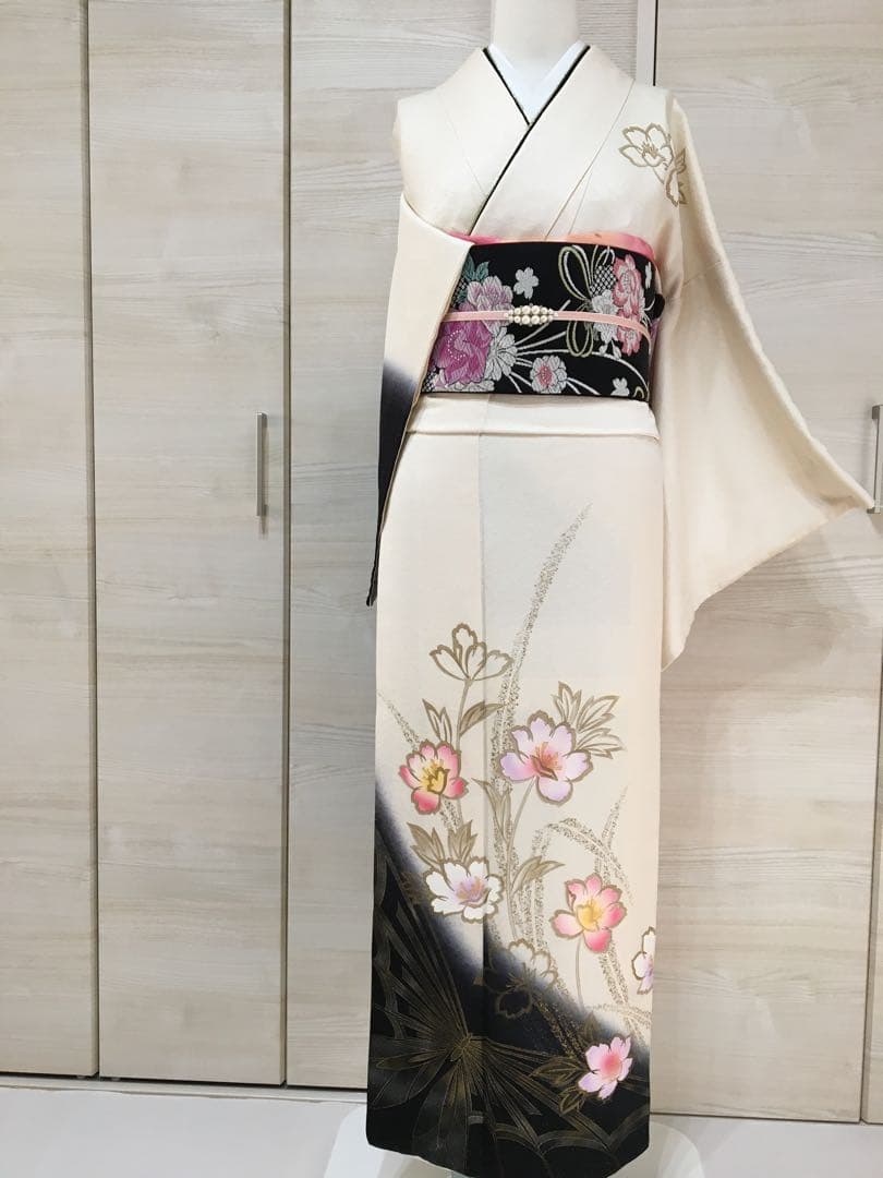 新春価格❗️人気色【訪問着】正絹　友禅