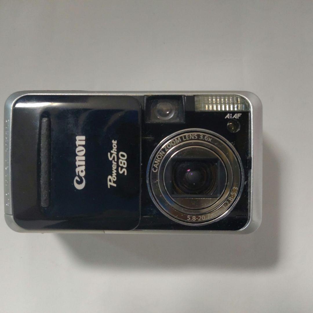 【動作確認済み】Canon PowerShot S80 コンパクトデジタルカメラ