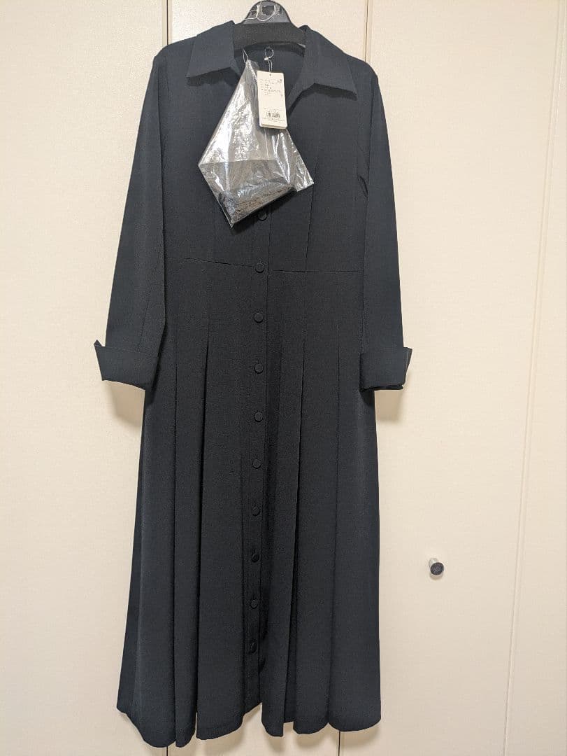 新品未使用　アンタイトル　シャツドレス　M　ワンピース