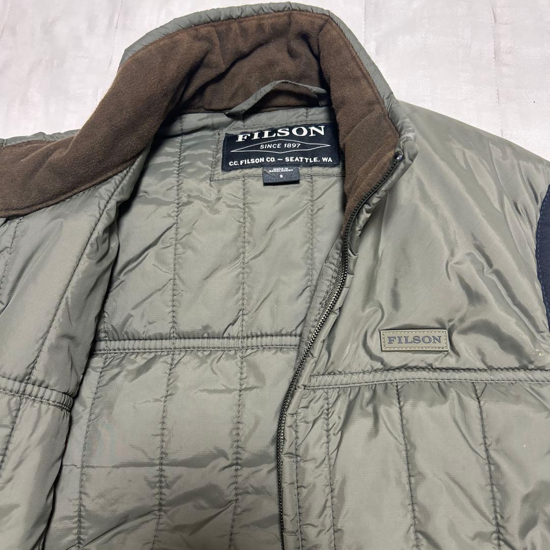 FILSON オリーブグレー　プリマロフト　ベスト