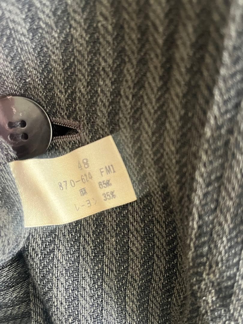 MAURIZIO BONAS ストライプカバーオール