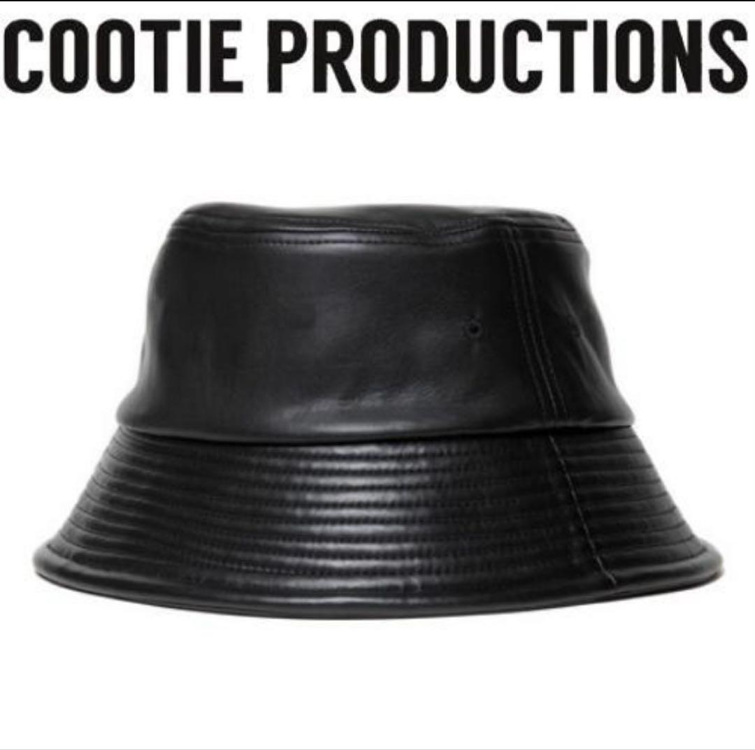 【超美品未使用級】COOTIE レザー　ハット　M