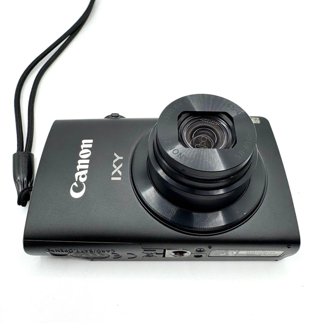 Canon IXY600F コンパクトデジタルカメラ 黒 ブラック コンデジ