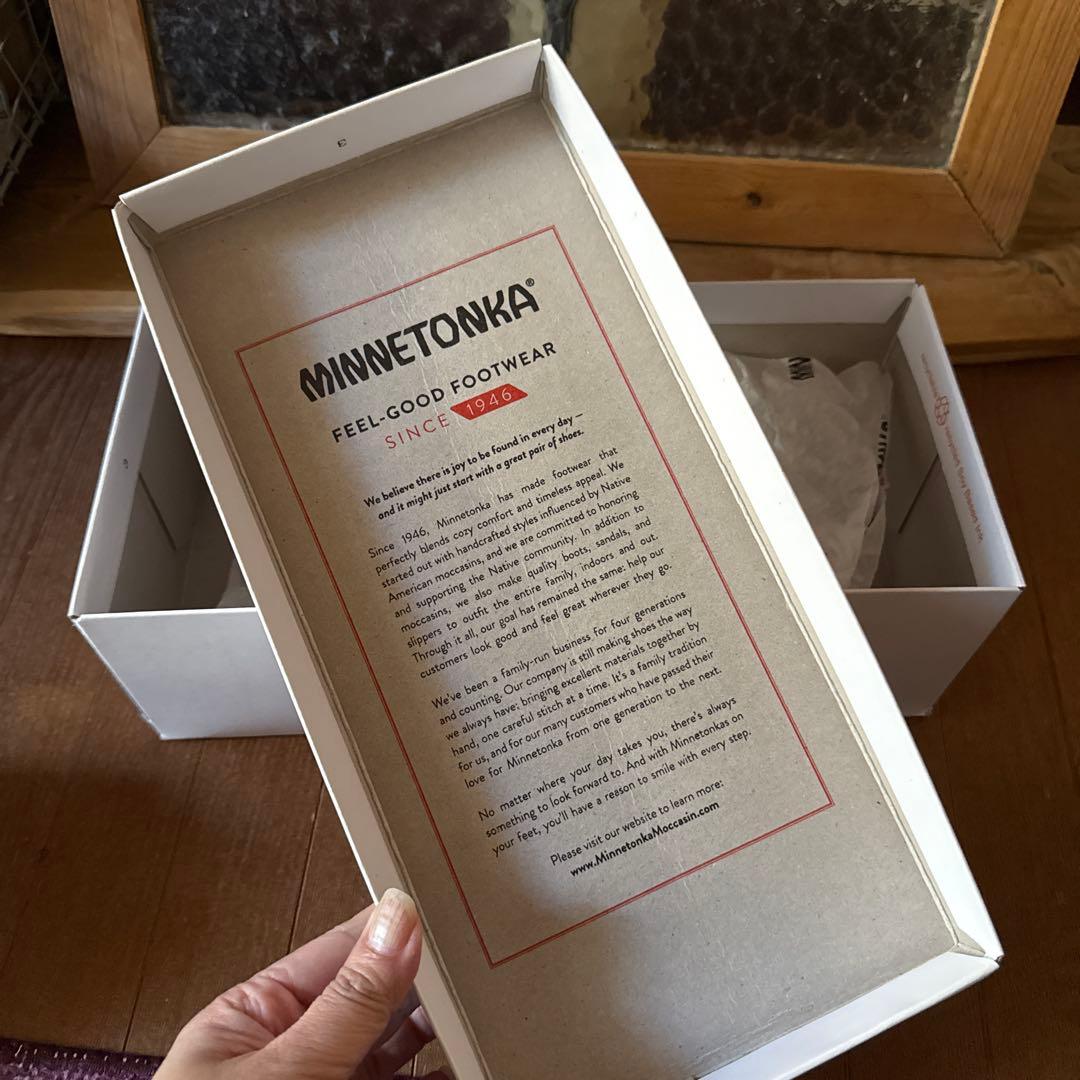 【美品】MINNETONKA　モカシン　ムートンミネトンカ24