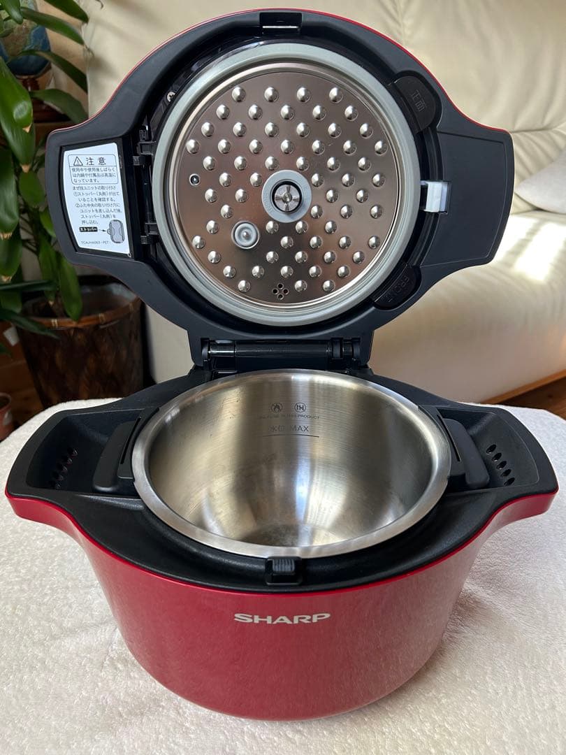 SHARP ヘルシオホットクック　KN-HW16E-R 2020年製　匿名配送