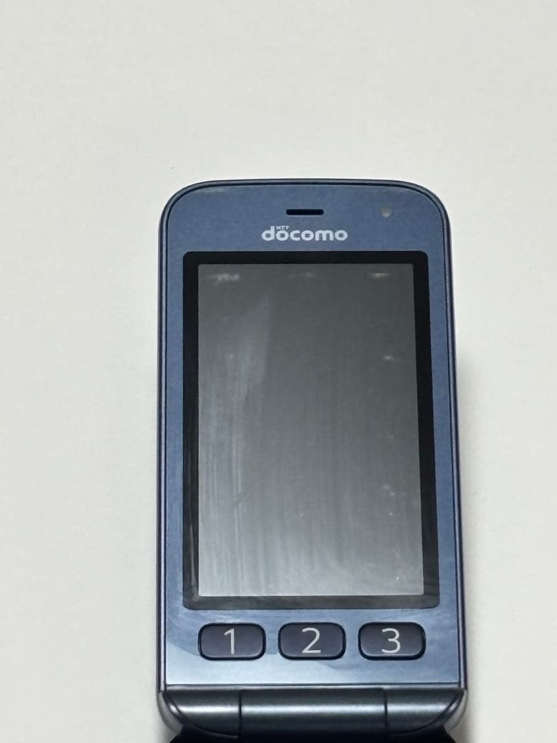docomo らくらくホン F-01M ネイビー