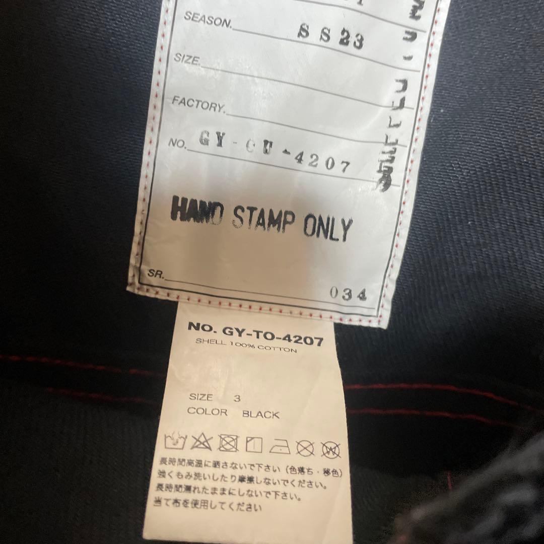 希少　テンダーパーソン【あのちゃん着用】フレイムヘムジャケット　Gジャン　デニム