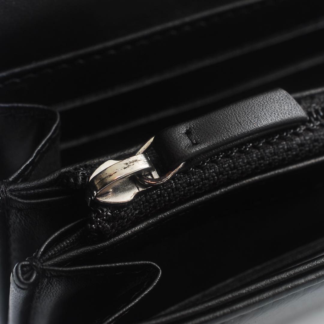 美品＊CHANEL＊シャネル＊キャビアスキン＊長財布＊フラップウォレット＊ココ