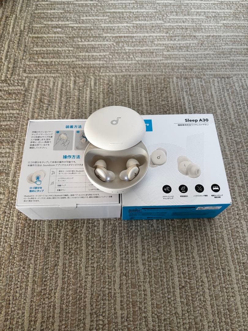 Anker Sleep A30 ワイヤレスイヤホン