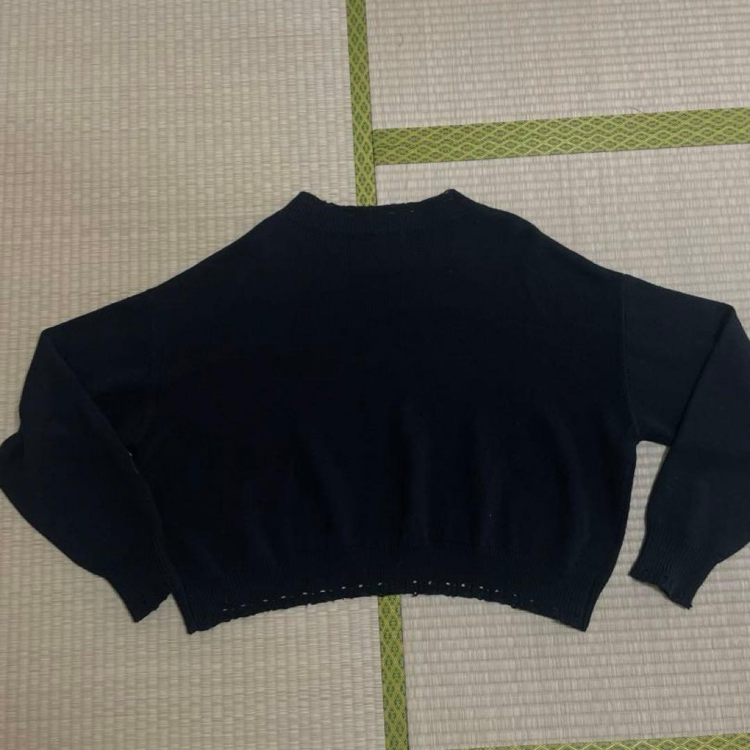 Bare Knuckles クロップド　ニット　セーター