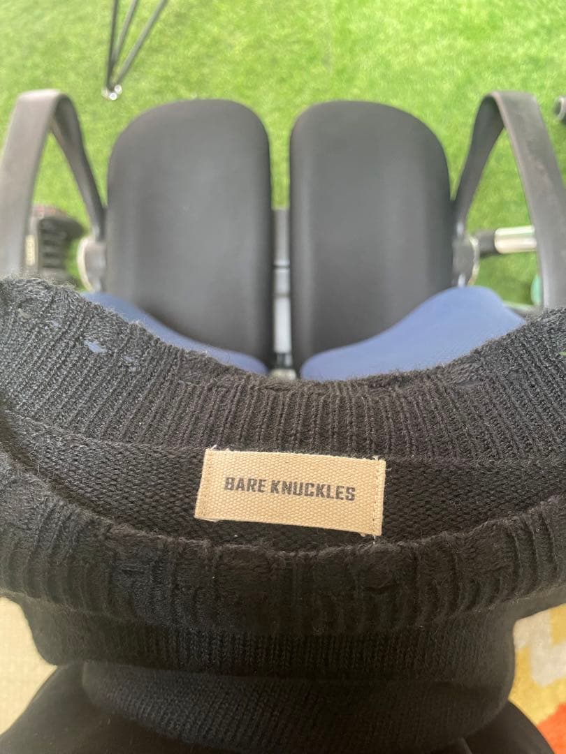 Bare Knuckles クロップド　ニット　セーター