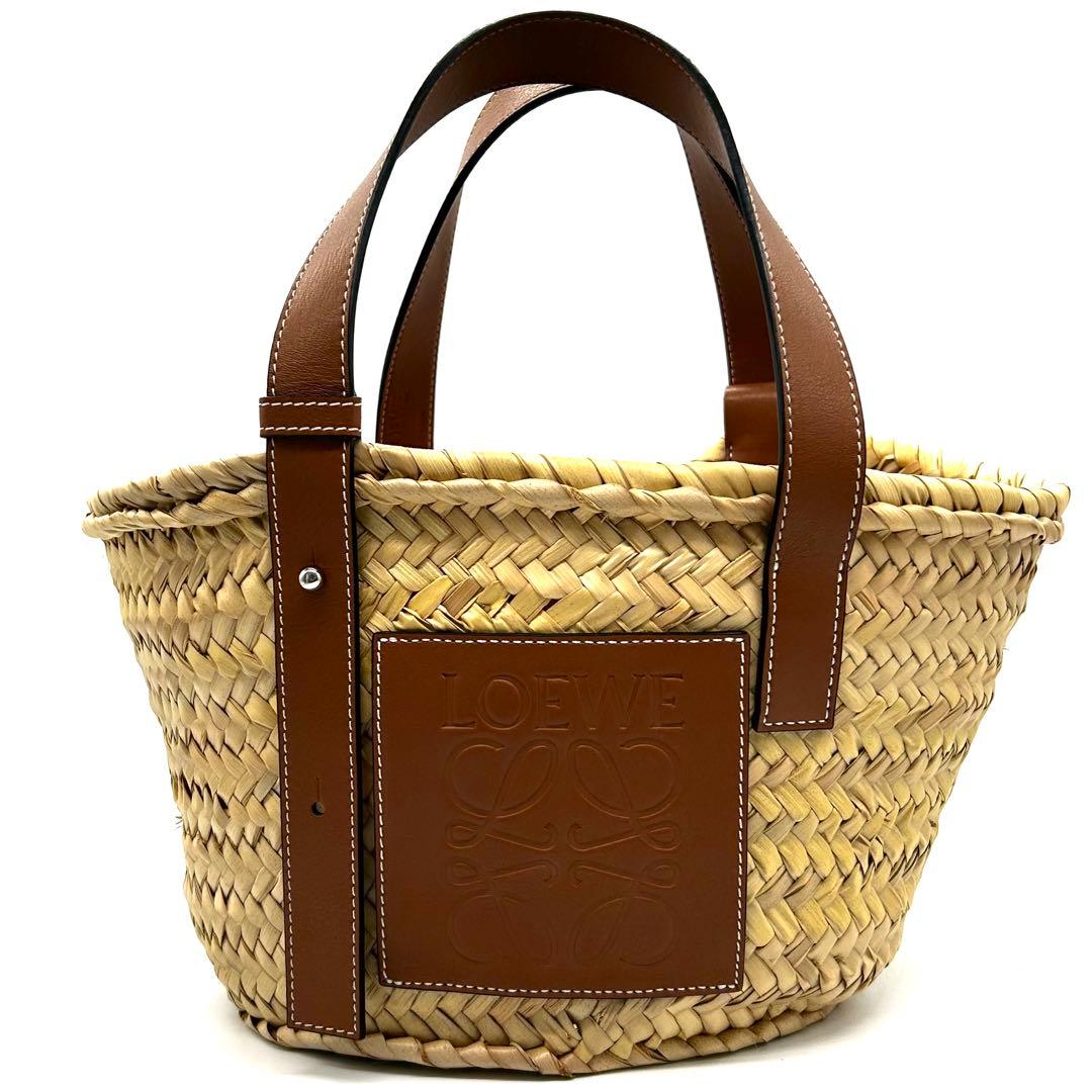 RIO ロエベ カゴバック ナチュラルSサイズ 綺麗