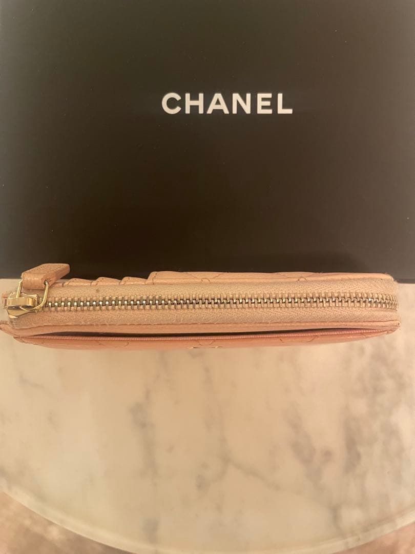 CHANEL ピンクレザー ケース
