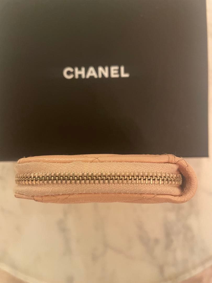CHANEL ピンクレザー ケース