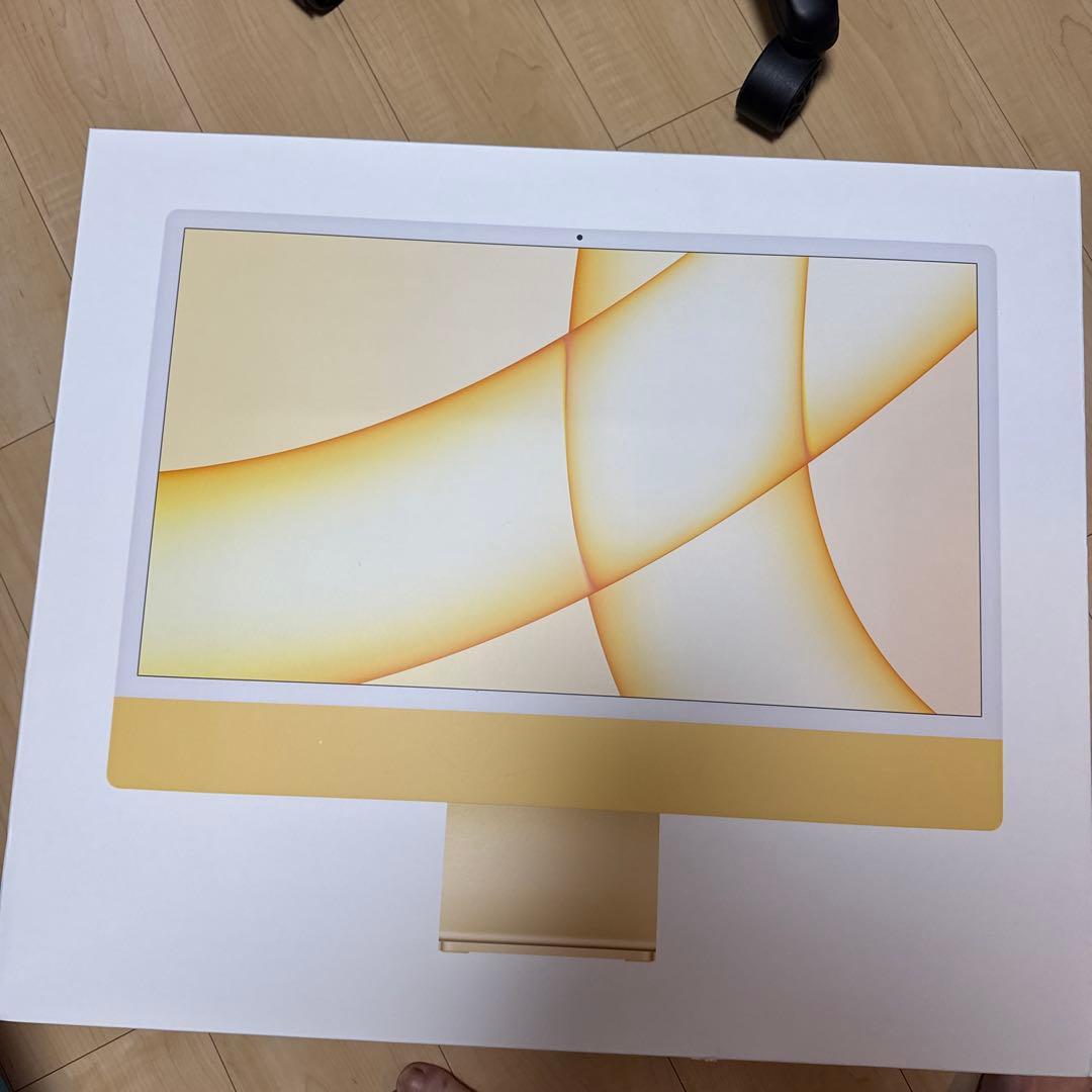 Apple iMac 24インチ M1 16GB 1TBイエロー
