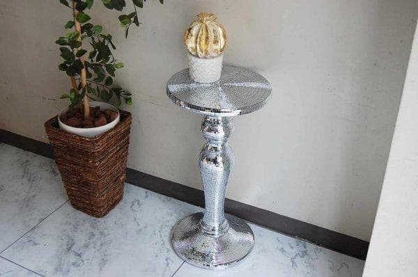 送料無料 限定 定額 アウトレット ミラー ボール テーブル キラキラ きらきら