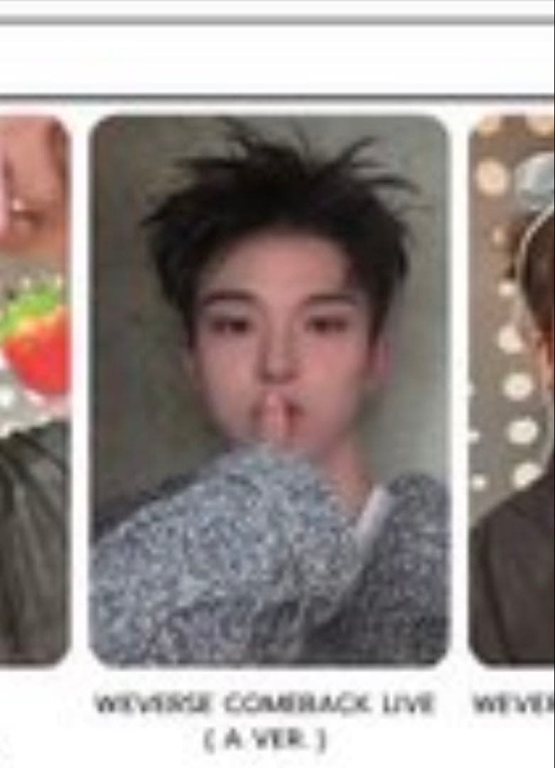 pleasure comeback live特典 絵柄A アサヒ