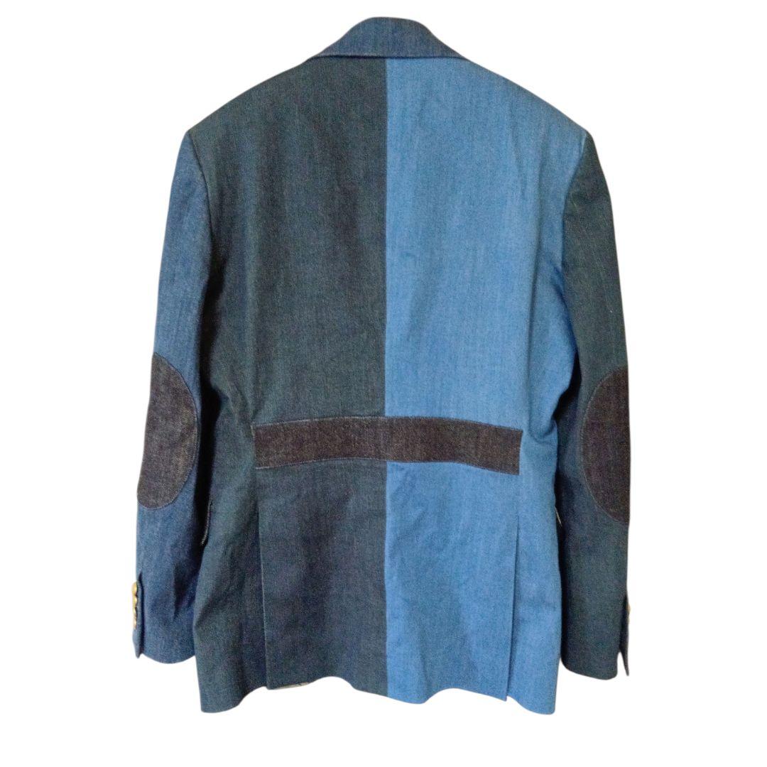 ポ*ン様 【極美品】Denew デニムパッチワーク　高級ジャケット