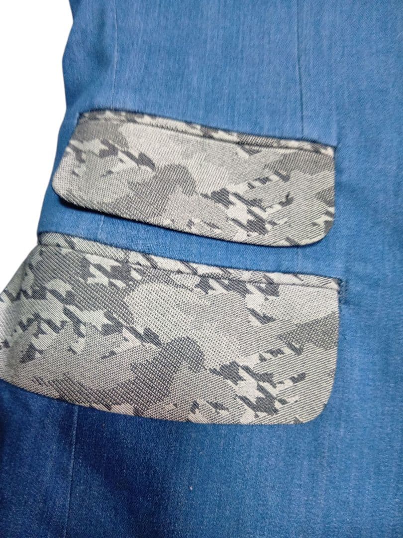 ポ*ン様 【極美品】Denew デニムパッチワーク　高級ジャケット