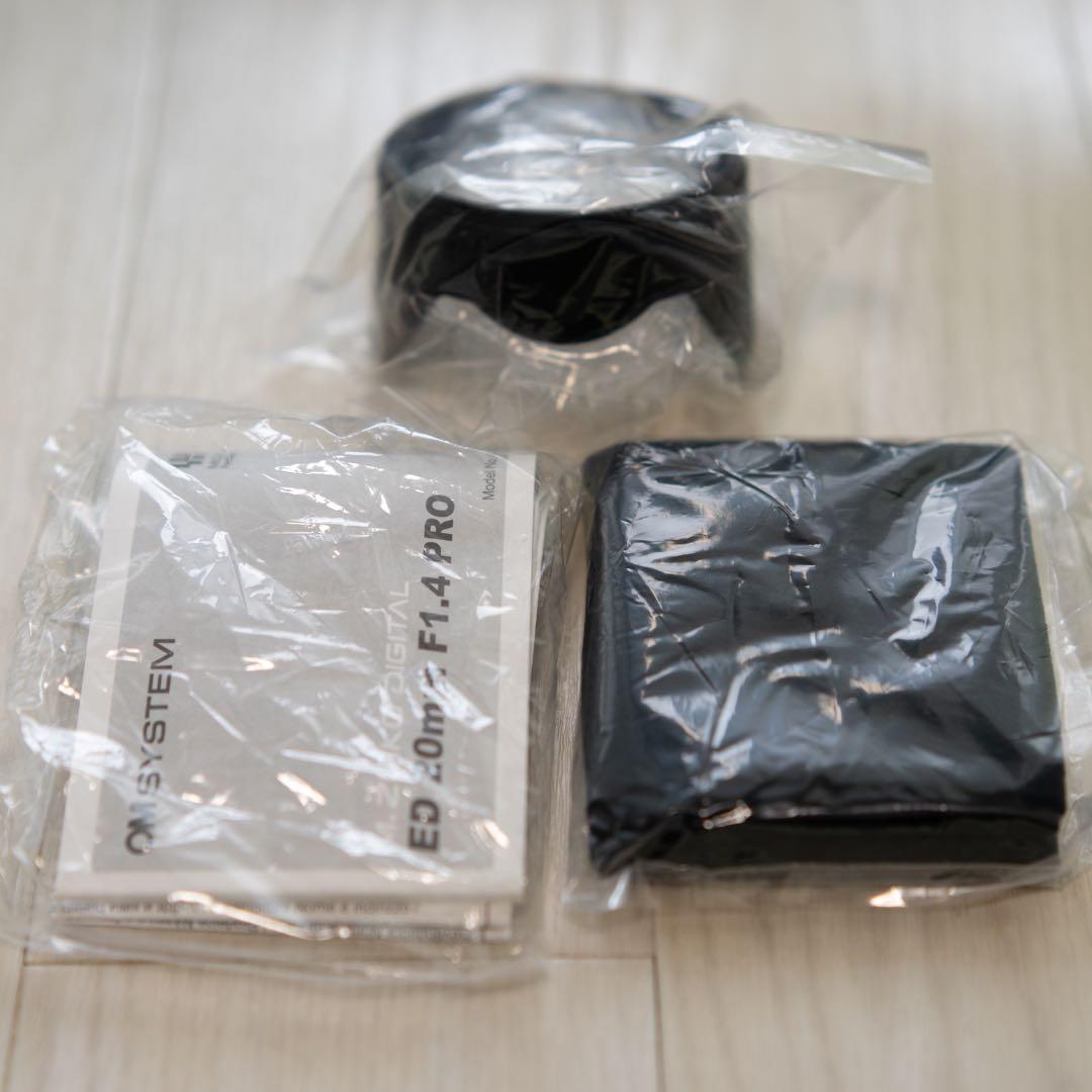 [美品]M.ZUIKO 20mm F1.4 PRO