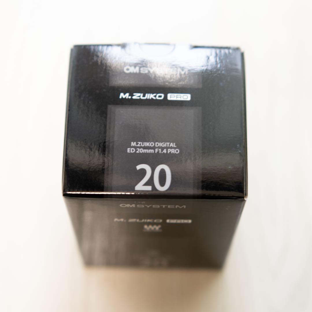 [美品]M.ZUIKO 20mm F1.4 PRO