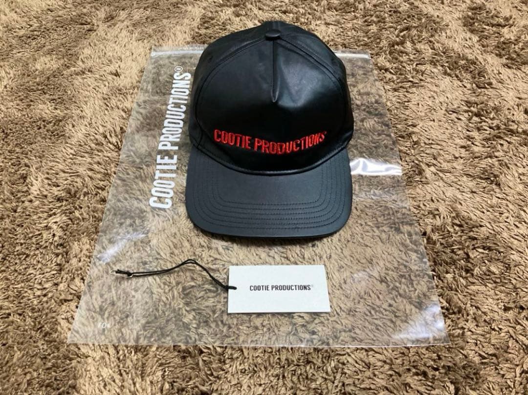 試着のみ COOTIE クーティー 5Panelcapキャップ 帽子 サテン