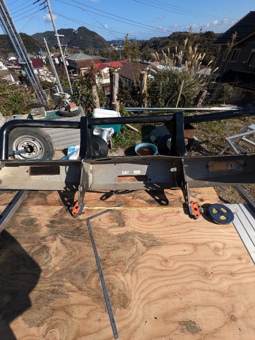 値下げしました、カンガルー バンパー アルミ製