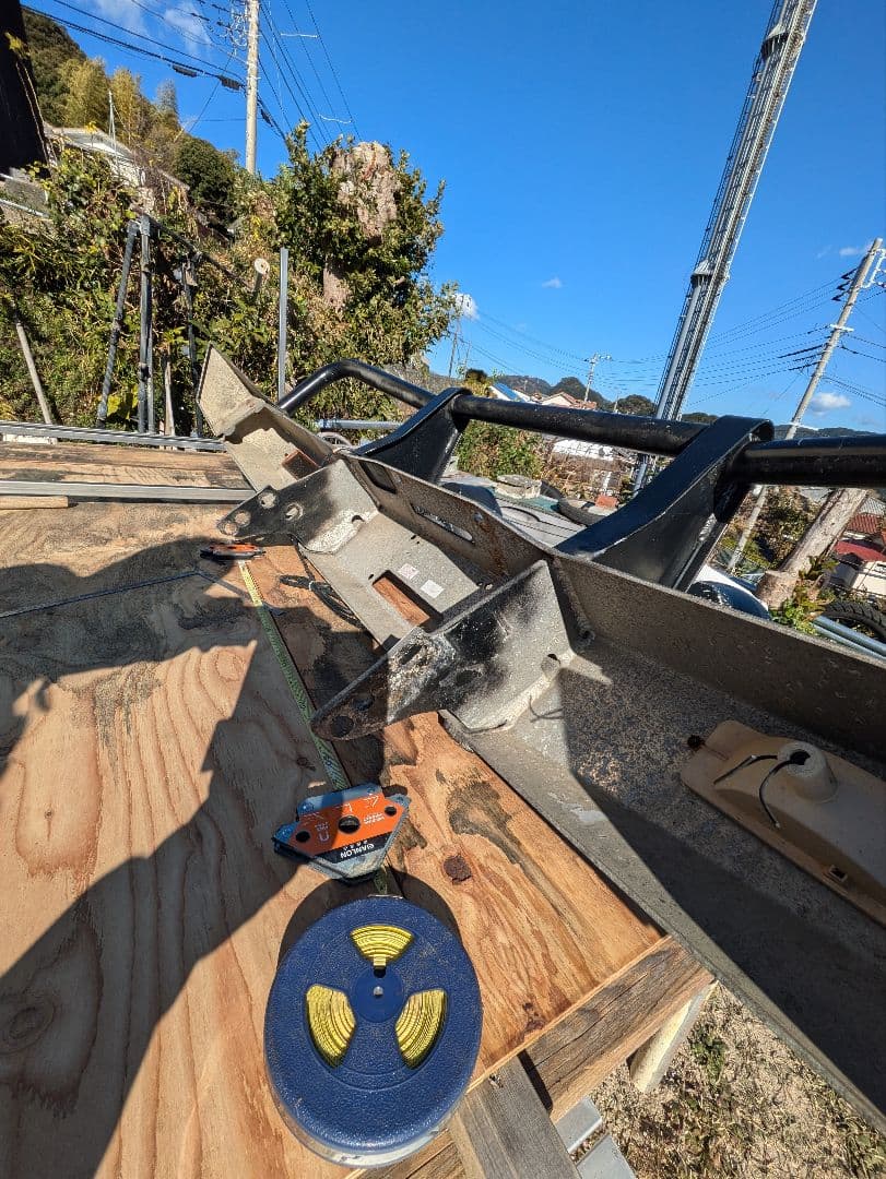 値下げしました、カンガルー バンパー アルミ製