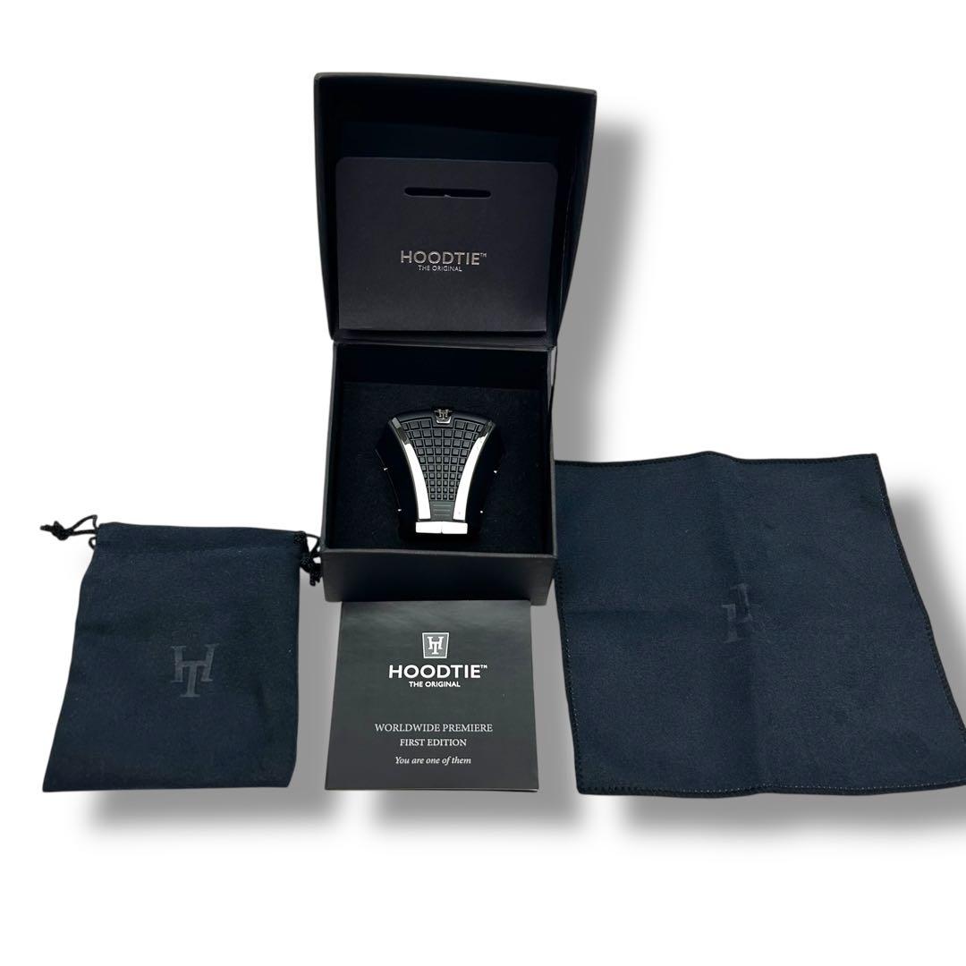 【美品】HOODTIE ネクタイ専用 チタン製 ハンドクラフトジュエリー