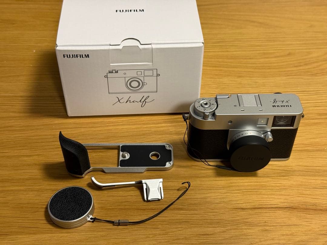 X half(シルバー) 付属品込、関連アクセサリー込