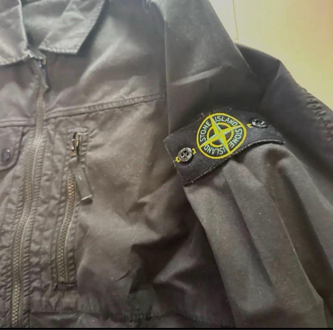 早い者勝ち！Stone  M ブラックガーメントダイ ジャケット