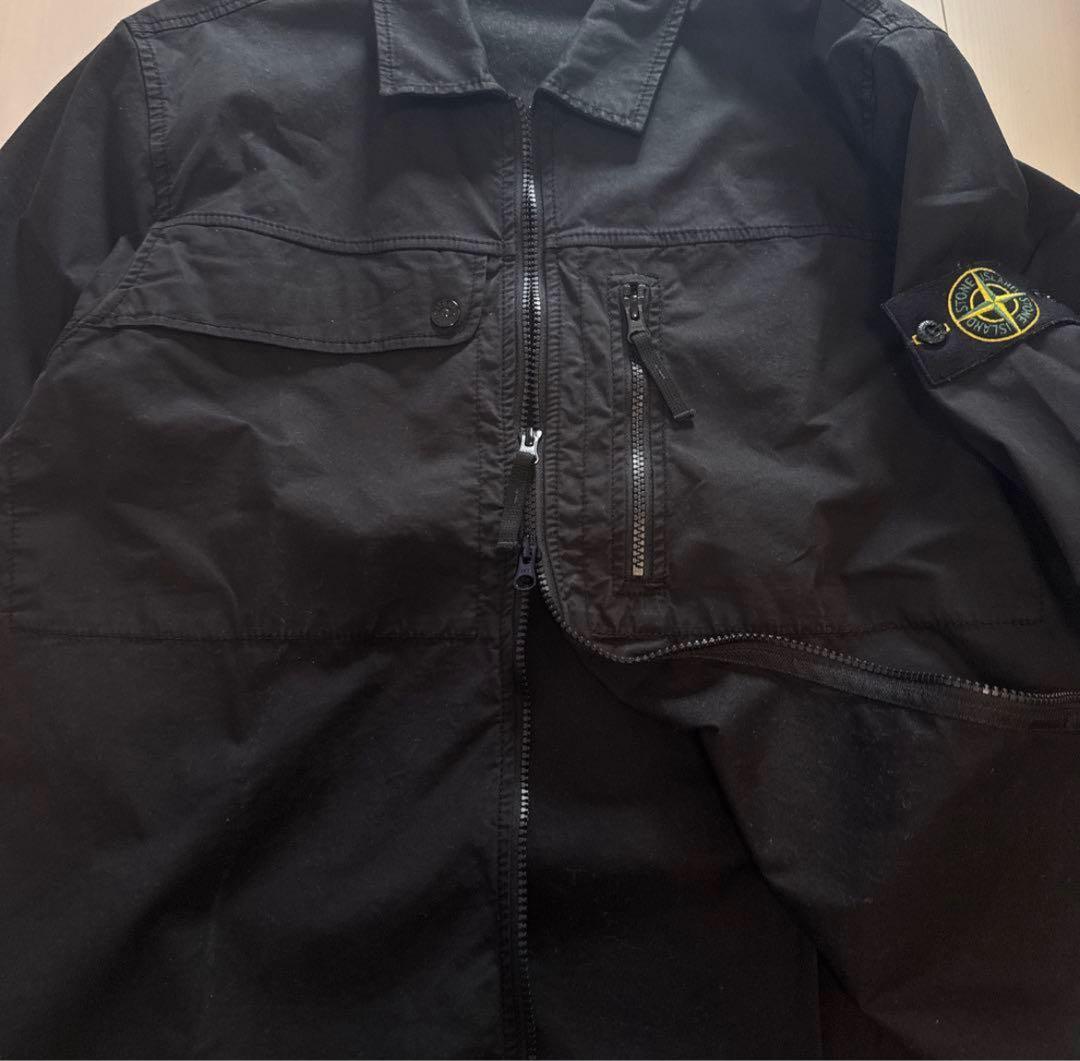 早い者勝ち！Stone  M ブラックガーメントダイ ジャケット